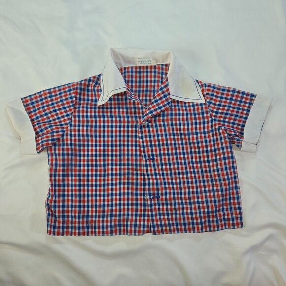 Infant Boy's 9-18 Month Dress Top Lot of 3 Catton Bros Cotton Candy Button Ups - Picture 12 of 16